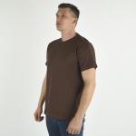 Футболка мужская оптом 160 гр Темно-коричновый